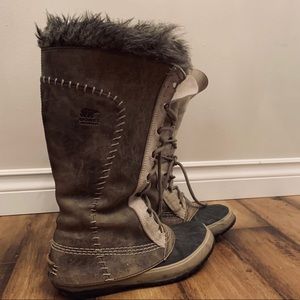 RARE Sorel Cate The Great winter boots in Tusk